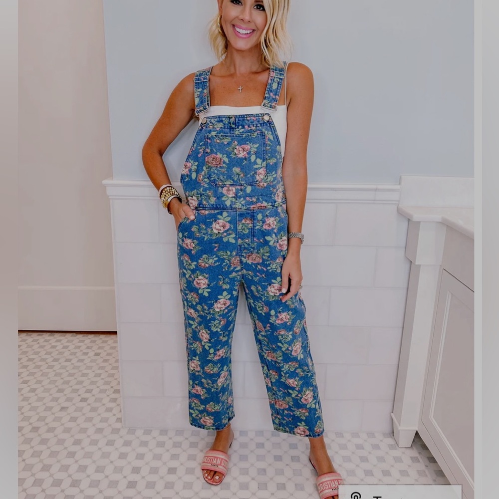 Floral overalls from Hale House